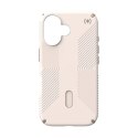 Speck Presidio2 Grip ClickLock & MagSafe - Case for iPhone 16 (Bleached Bone / Heirloom Gold / Hazel Brown)