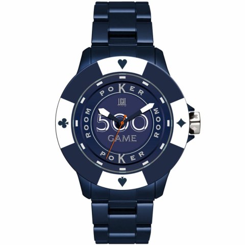 Unisex Watch Light Time POKER (Ø 41 mm)