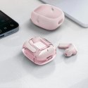 Acefast dokanałowe słuchawki bezprzewodowe TWS Bluetooth różowy (T6 pink lotus)