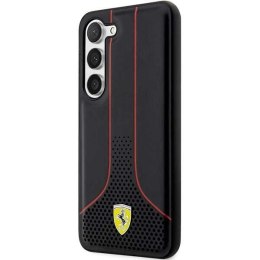 Etui Ferrari Perforated 296 P na Samsung Galaxy S23 - czarne