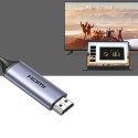 Kabel USB C - HDMI 2.1 8K 60Hz 1.5m Ugreen CM565 - szary