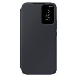 Samsung Smart View Wallet Case etui Samsung Galaxy A34 5G pokrowiec z inteligentną klapką okienkiem portfel na kartę czarne (EF-