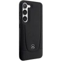 Etui Mercedes Leather Urban na Samsung Galaxy S23 - czarne