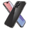 Etui Spigen Crystal Hybrid na iPhone 15 Pro - przezroczyste