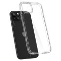 Etui Spigen Crystal Hybrid na iPhone 15 - przezroczyste