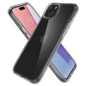 Etui Spigen Crystal Hybrid na iPhone 15 - przezroczyste