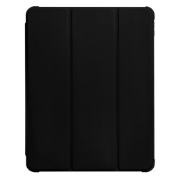 Stand Tablet Case etui Smart Cover pokrowiec na iPad mini 2021 z funkcja podstawki czarny