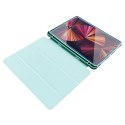 Stand Tablet Case etui Smart Cover pokrowiec na iPad mini 2021 z funkcja podstawki zielony