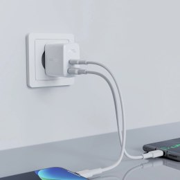 Acefast ładowarka sieciowa USB Typ C / USB 32W, PPS, PD, QC 3.0, AFC, FCP biały (A5 white)