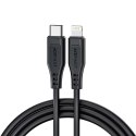 Acefast kabel MFI USB Typ C - Lightning 1,2m, 30W, 3A czarny (C3-01 black)