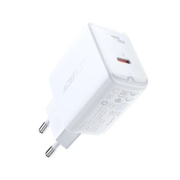 Acefast szybka ładowarka sieciowa USB Typ C 20W Power Delivery biały (A1 EU white)