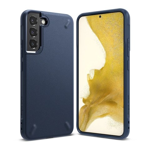 Ringke Onyx wytrzymałe etui pokrowiec Samsung Galaxy S22+ (S22 Plus) granatowy