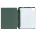 Stand Tablet Case etui Smart Cover pokrowiec na iPad 10.2'' 2021 z funkcja podstawki zielony