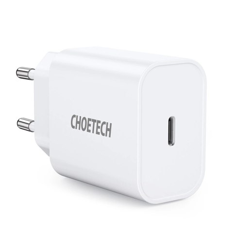 Choetech ładowarka sieciowa USB Typ C PD 20W biały (Q5004 V4)