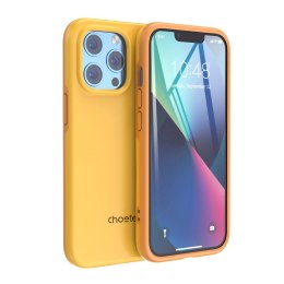 Choetech MFM Anti-drop case etui Made For MagSafe do iPhone 13 Pro pomarańczowy (PC0113-MFM-YE)