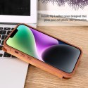 Nillkin Qin Leather Pro Case etui iPhone 14 Plus osłona na aparat kabura pokrowiec obudowa z klapką niebieski