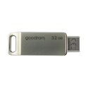 Pendrive 32 GB USB 3.2 Gen 1 USB / USB C OTG ODA3 Goodram - srebrny