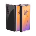 Plating Case etui Samsung Galaxy Z Fold 4 pokrowiec z metaliczną ramką różowe