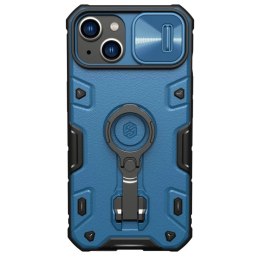 Nillkin CamShield Armor Pro Magnetic Case etui iPhone 14 magnetyczny pokrowiec MagSafe z osłoną na aparat niebieskie