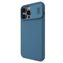 Nillkin CamShield Pro Case etui iPhone 14 Pro Max pancerny pokrowiec osłona na aparat kamerę niebieski