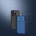 Nillkin CamShield Pro Case etui iPhone 14 Pro Max pancerny pokrowiec osłona na aparat kamerę niebieski