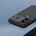 Nillkin CamShield Pro Case etui iPhone 14 Pro Max pancerny pokrowiec osłona na aparat kamerę niebieski