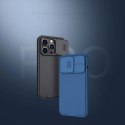 Nillkin CamShield Pro Case etui iPhone 14 Pro pancerny pokrowiec osłona na aparat kamerę niebieski