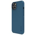 Nillkin Super Frosted Shield Pro etui iPhone 14 Plus pokrowiec na tył plecki niebieski