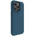 Nillkin Super Frosted Shield Pro etui iPhone 14 Pro Max pokrowiec na tył plecki niebieski