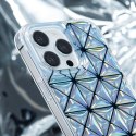 Kingxbar Miya Series etui iPhone 14 Pro pokrowiec obudowa na tył plecki tęczowe