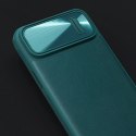 Nillkin CamShield Leather S Case etui iPhone 14 Pro pokrowiec z osłoną na aparat czarne