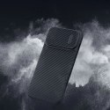 Nillkin Synthetic Fiber S Case etui iPhone 14 Plus z osłoną na aparat czarny