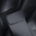 Nillkin Synthetic Fiber S Case etui iPhone 14 Plus z osłoną na aparat czarny