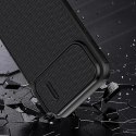 Nillkin Textured S Case etui iPhone 14 Plus pancerny pokrowiec z osłoną na aparat niebieskie