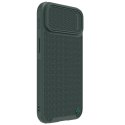 Nillkin Textured S Case etui iPhone 14 Pro Max pancerny pokrowiec z osłoną na aparat ciemnozielone