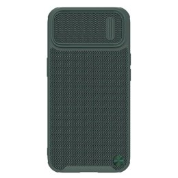 Nillkin Textured S Case etui iPhone 14 pancerny pokrowiec z osłoną na aparat zielony