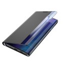 New Sleep Case etui do Samsung Galaxy A14 pokrowiec z klapką podstawka czarne