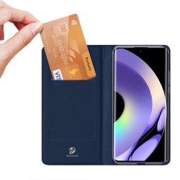 Dux Ducis Skin Pro etui do Realme 10 Pro+ pokrowiec z klapką portfel na kartę podstawka niebieskie