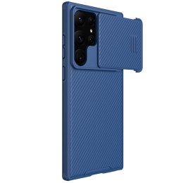 Nillkin CamShield S Case etui Samsung Galaxy S23 Ultra pancerny pokrowiec osłona na aparat niebieskie