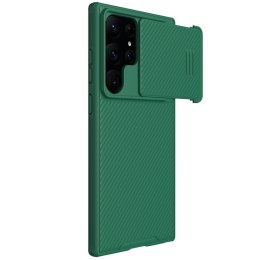 Nillkin CamShield S Case etui Samsung Galaxy S23 Ultra pancerny pokrowiec osłona na aparat zielone