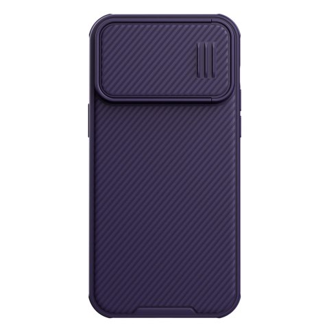 Nillkin CamShield S Case etui iPhone 14 Pro Max pancerny pokrowiec osłona na aparat fioletowe