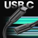 Kabel Ugreen 10387 USB-C - USB-C PD QC 4K 60Hz 100W 5A 10Gb/s 1m - czarny