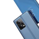 Clear View Case etui do Xiaomi Redmi Note 12 Pro+ pokrowiec z klapką niebieskie