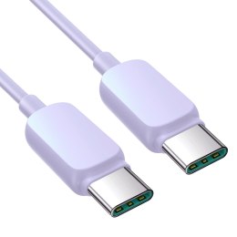 Kabel Joyroom Multi-Color Series A14 USB-C / Lightning 20W 1.2 m - fioletowy