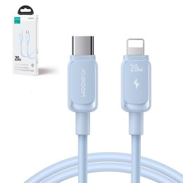 Kabel Joyroom Multi-Color Series A14 USB-C / Lightning 20W 1.2 m - niebieski