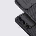 Nillkin CamShield Case etui do Samsung Galaxy A14 5G / Galaxy A14 pokrowiec z osłoną na aparat niebieskie