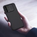 Nillkin CamShield Case etui do Samsung Galaxy A14 5G / Galaxy A14 pokrowiec z osłoną na aparat niebieskie