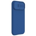 Pancerne etui Nillkin CamShield Pro Magnetic Case do iPhone 15 Plus z osłoną na aparat - niebieskie