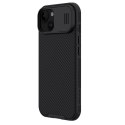 Pancerne etui Nillkin CamShield Pro Magnetic Case do iPhone 15 z osłoną na aparat - czarne