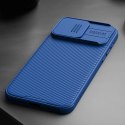 Pancerne etui Nillkin CamShield Pro Magnetic Case do iPhone 15 z osłoną na aparat - niebieskie